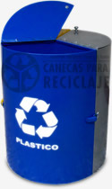 Caneca con tapa manual